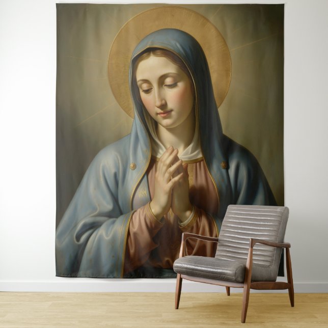 Heilige Mutter Gottes – Göttliche Liebe & Schutz´2 Tapestry (In Situ)