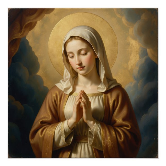 Heilige Mutter Gottes – Göttliche Liebe & Schutz´3 Poster (Front)