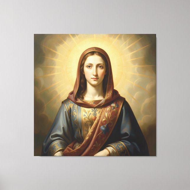 Heilige Mutter Gottes – Göttliche Liebe & Schutz´6 Canvas Print (Front)