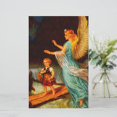 Heiliger Schutzengel - Guardian Angel 11 oil (Standing Front)