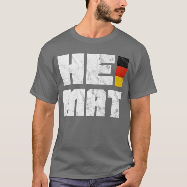 Heimat, German, Germany Home, Homeland T-Shirt (Front)