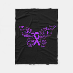 Heimerheimer Awareness 4 Fleece Blanket