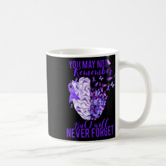 Heimerheimer Awareness Brain Purple Ribbon You May Coffee Mug