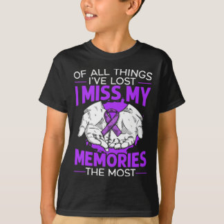 Heimerheimer Awareness Dementia Support  T-Shirt