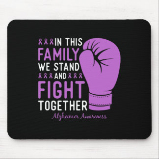 Heimerheimer Awareness Family Fight Support Boxing Mouse Pad