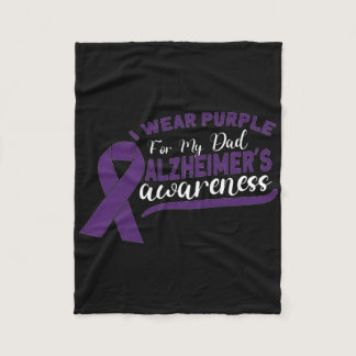 Heimerheimer Awareness Heimerheimer Dementia Senio Fleece Blanket