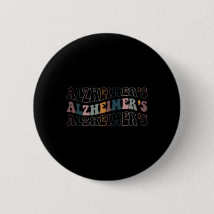 Heimerheimer' Awareness Love Never Forgets 1 Button