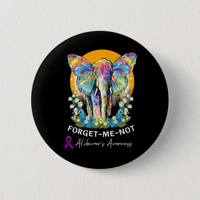Heimerheimer Elephant Forget-me-not Heimerheimer’s Button (Front)
