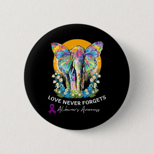 Heimerheimer Elephant Love Never Forgets Heimerhei Button