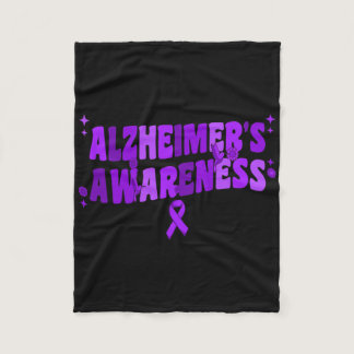 Heimerheimer Heimerheimer's Awareness Heimer Hummi Fleece Blanket