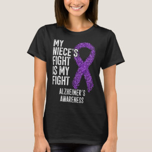 Heimerheimer My Niece's Fight Is My Fight Heimerhe T-Shirt