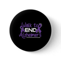 Heimerheimer Walk Dementia Warrior Purple Ribbon A Button