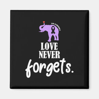 Heimerheimers Awareness Love Never Forgets Family Magnet