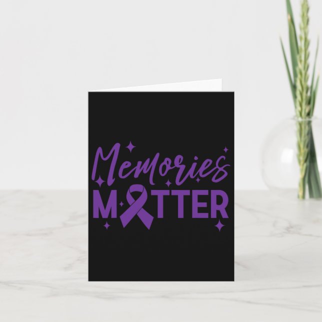 Heimerheimer's Awareness Memories Problem Tee End  Card (Front)