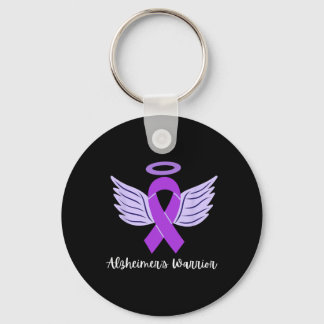 Heimerheimer's Warrior For Heimerheimer's Awarenes Keychain