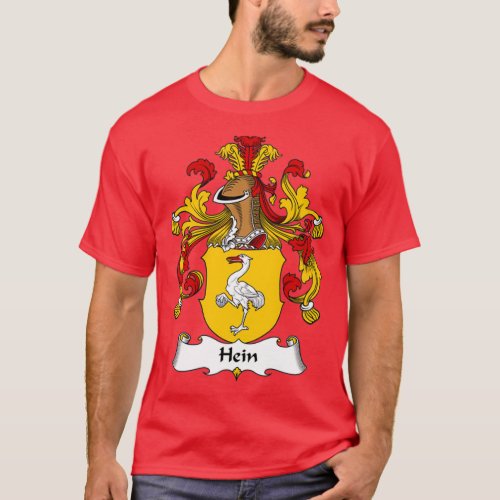 Hein Coat of Arms Family Crest  T_Shirt