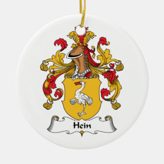 Hein Family Crest Ceramic Ornament