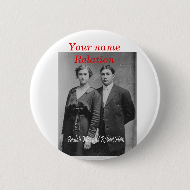 Hein Reunion Pinback Button (Front)