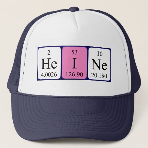 Heine periodic table name hat
