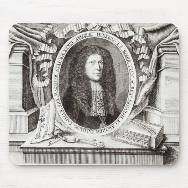 Heinrich Ignaz Franz von Biber Mouse Pad (Front)