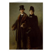 Heinrich Schliemann  and his Wife (Front)