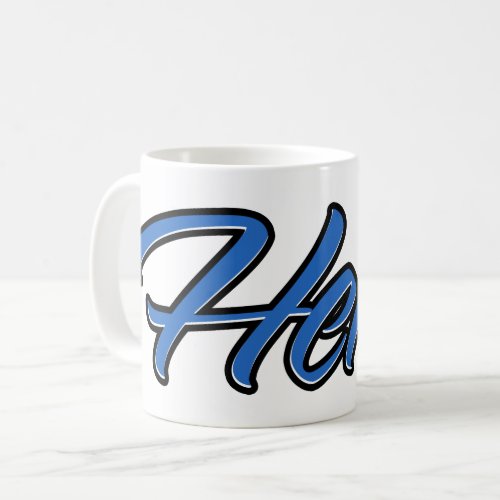 Heinz First Name Name blue Tasse Kaffeetasse Coffee Mug