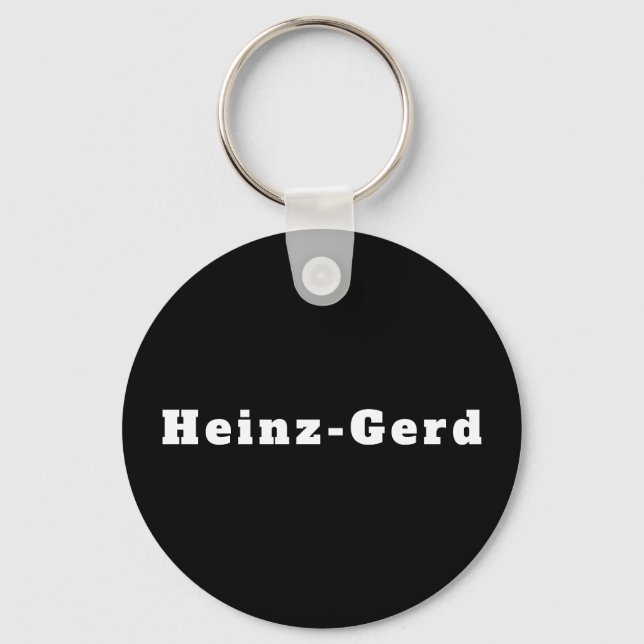 Heinz-Gerd Keychain (Front)