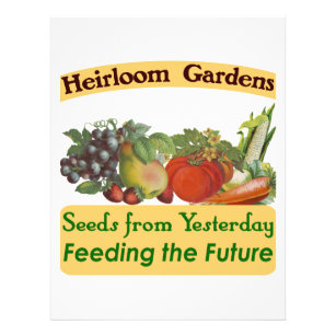 Heirloom Gardener Custom Flyer