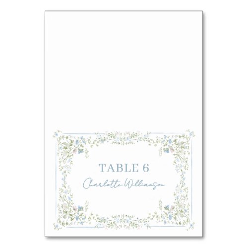 Heirloom Hydrangea Table Cards Place Cards