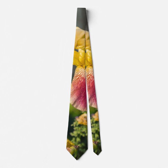 Heirloom Iris Neck Tie (Front)