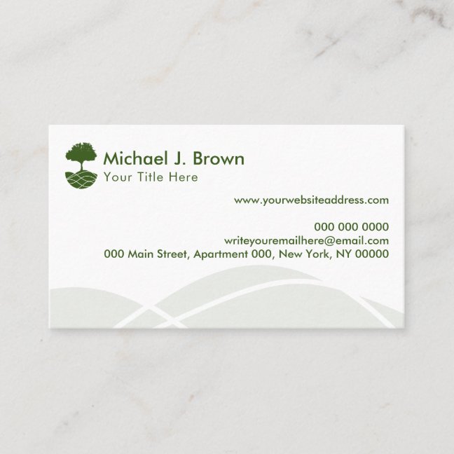 Heirloom Orchardist Fruit Tree Grafting Specialist Business Card