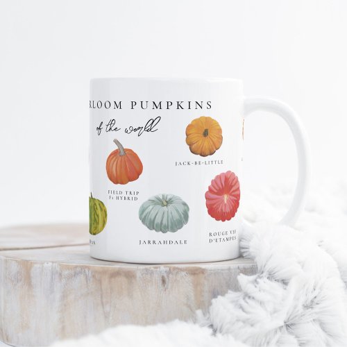 Heirloom Pumpkins Two_Tone Coffee Mug