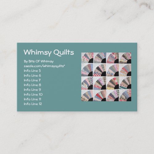 Heirloom Quilt Business Card Templates