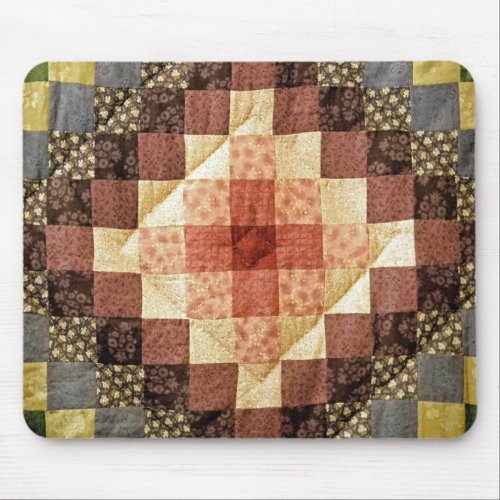 Heirloom Quilt Pattern Mouse Pad