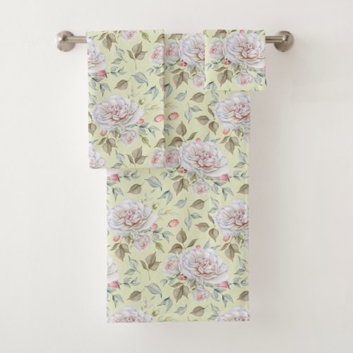 Heirloom Roses Romantica Bath Towel Set