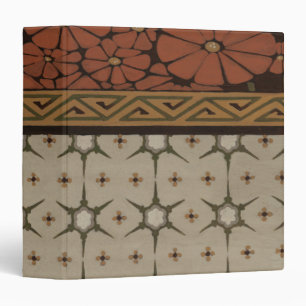 Heirloom Textile with Decorative Patterns Binder