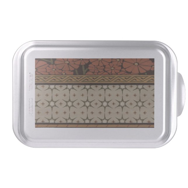 Heirloom Textile with Decorative Patterns Cake Pan (Front)