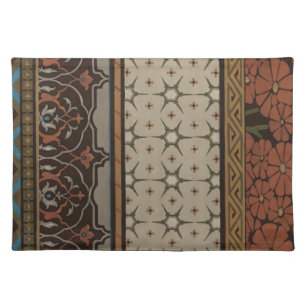 Heirloom Textile with Decorative Patterns Placemat