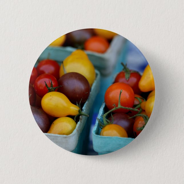 Heirloom Tomatoes Button (Front)
