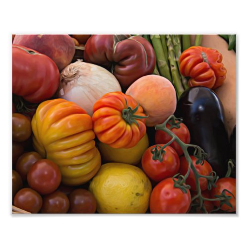 Heirloom Tomatoes Photo Print