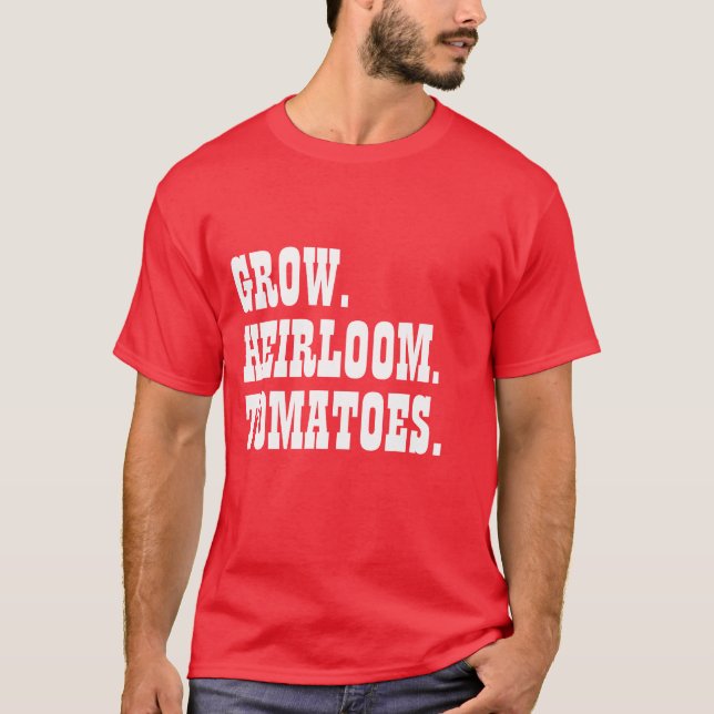 Heirloom Tomatoes T-Shirt (Front)