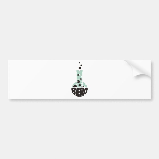 Heisenberg Bumper Sticker (Front)