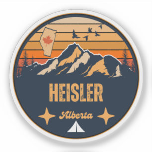 Heisler, Alberta Sticker