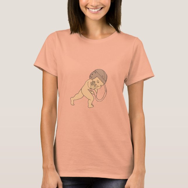 Heisman fetus T-Shirt (Front)