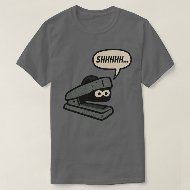 Heist at 9-to-5 | “OPERATION: STAPLER” T-Shirt (Design Front)