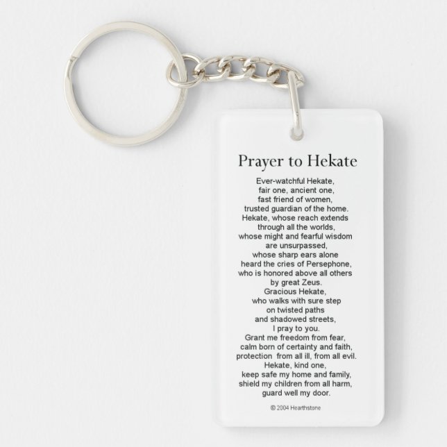 Hekate (Hecate) Keychain (Front)