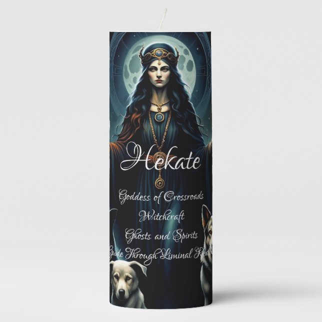 Hekate  pillar candle (Front)