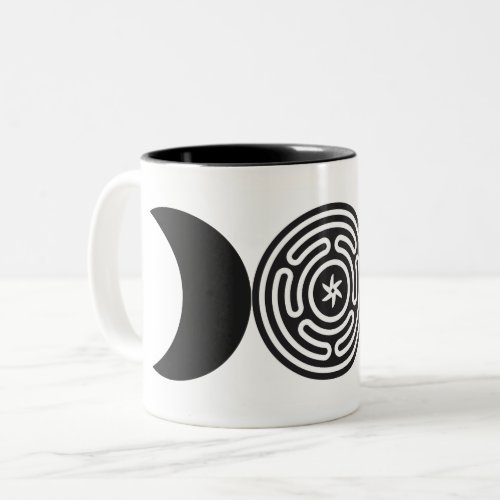 Hekate Witchcraft Two_Tone Coffee Mug