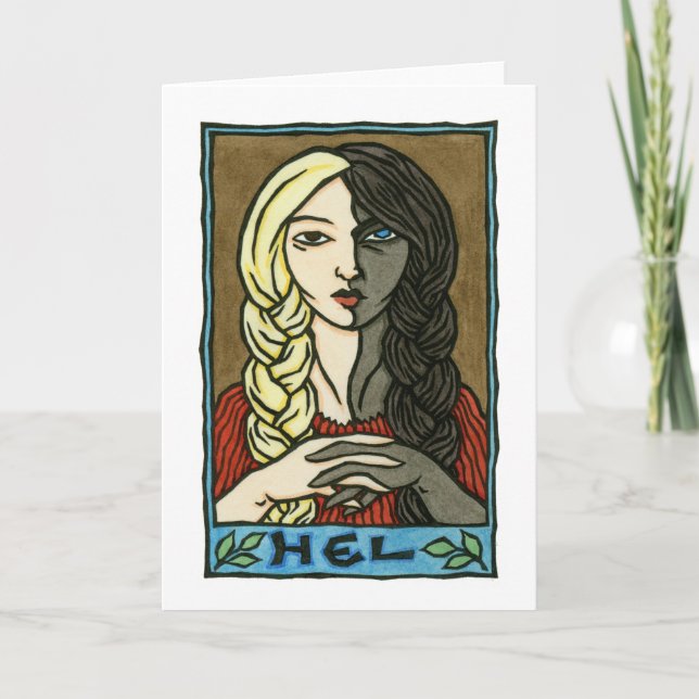 Hel Greeting Card (Front)