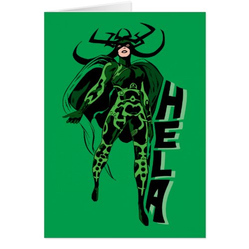 Hela Character Typography Art